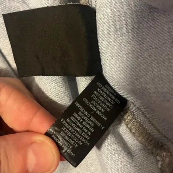 Organic cotton oversized belted denim jacket overshirt NWT - Picture 10 of 15